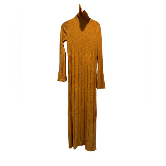 Elizabeth and James | Clementine Space-Dye Wool Turtleneck Dress | Size Small - Picture 2 of 4